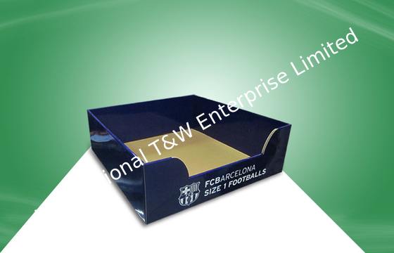 주문 축구를 승진시키기를 위한 재상할 수 있는 POP 마분지 전시 쟁반 online manufacture