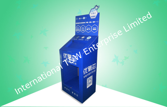 주문 반점 색깔 마분지 하치장 궤, 주문을 받아서 만들어진 마분지 서류상 재생 용기 online manufacture