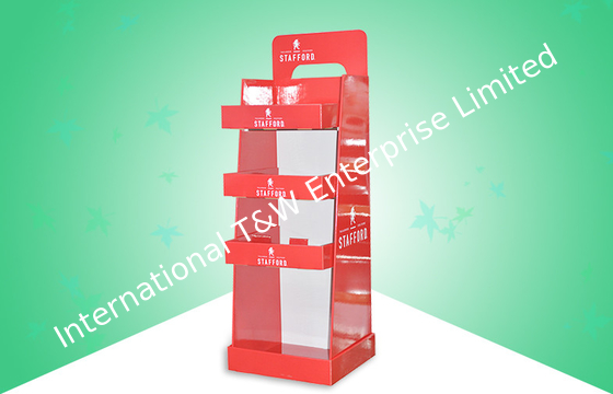 주문 주문 마분지 자유로운 서 있는 화면 장치 online manufacture