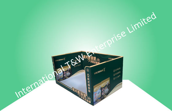 주문 적층 디자인과 옥수수 가루 / 식품을 팔기 위한 월마트 판지 PDQ 접시 online manufacture