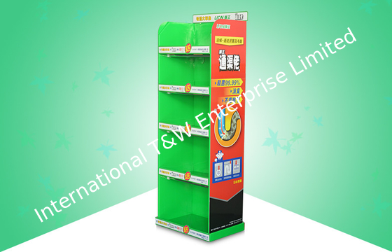 주문 식기류 제품을 위한 주문을 받아서 만들어진 마분지 진열대 CMKY 오프셋 인쇄 online manufacture