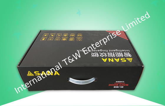 주문 매트 끝 지문 자물쇠를 위한 관례에 의하여 인쇄되는 선물 상자, 골판지 상자 online manufacture