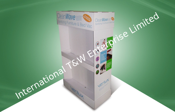 주문 Eco 물결 모양 마분지 자유로운 서 있는 화면 장치, 마분지 광고 대 online manufacture