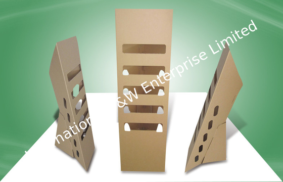 주문 POP 유일한 디자인 강한 서류상 마분지 자유로운 서 있는 소매 화면 장치 online manufacture