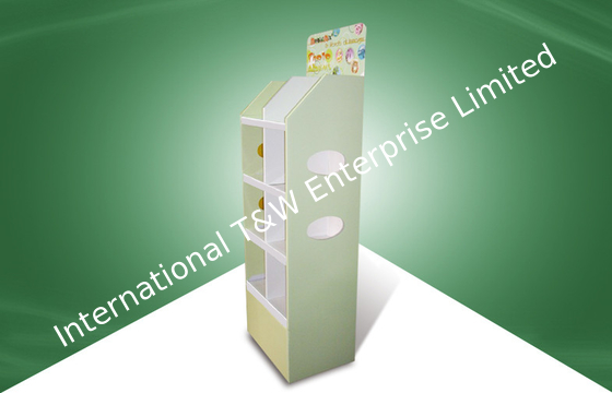 주문 4개의 타이어 POS 마분지 전시 선반 마분지 소매 진열대 online manufacture