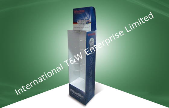 주문 지도된 빛, Sgs/Iso/Rohs를 위한 지면 대 쇼 Pos 마분지 전시 online manufacture