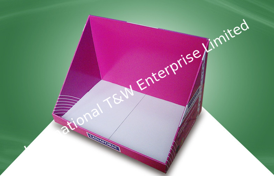 주문 소매점을 위한 재생된 상쇄 종이 마분지 카운터 전시 쟁반 online manufacture