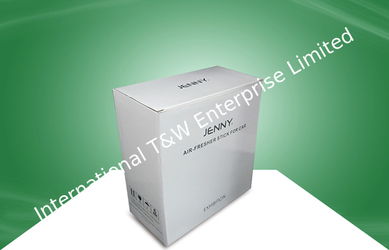 주문 백색은 종이 뜨 전시, UV 코팅을 위한 포장 판지 상자를 재생했습니다 online manufacture