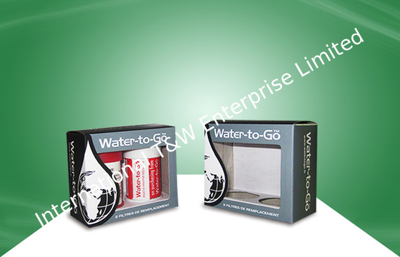 주문 OEM 판톤 색상 종이 포장 상자 필터를 위한 PET 창문과 함께 카튼 상자 online manufacture
