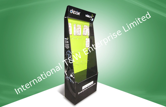주문 Iphone 시리즈를 위한 걸이를 가진 주문 POS 마분지 지면 진열대 online manufacture