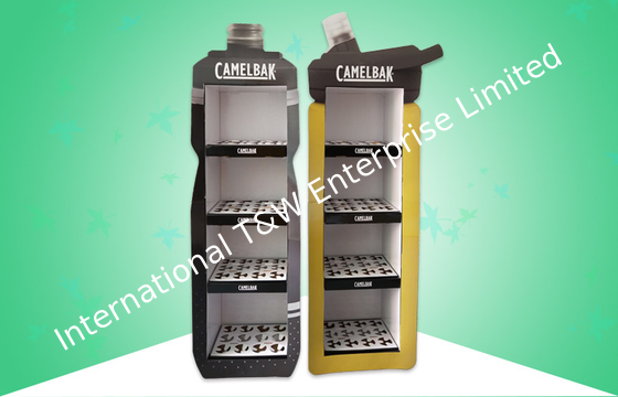 주문 병 - 모양 자유로운 서 있는 화면 장치 마분지 4 선반 쉬운 회의 구조 online manufacture