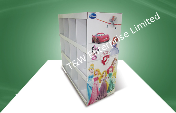 주문 디즈니는 월마트를 위한 POP 마분지 깔판 전시를 Backpacks online manufacture