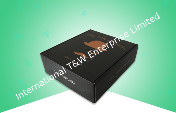 주문 단단한 디자인 선물 수송용 포장 상자 반점 포장 포도주를 위한 UV 골판지 널 online manufacture
