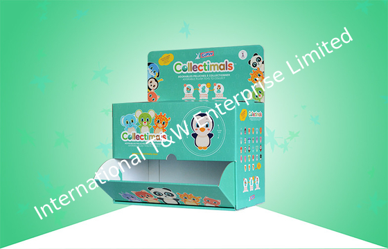 주문 놀람 떨어지는 공 마분지 카운터 전시, 이행을 위한 소매 탁상 전시 online manufacture