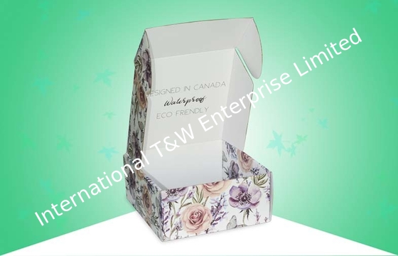 주문 Ｅ 플루트 350gsm CCNB 매트 처리 파상지 박스 online manufacture