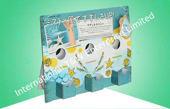 주문 판지로 만드는 행거 3 주머니 동료 전원 날개 디스플레이 online manufacture
