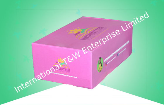 주문 박스를 패키징하는 CCNB 광택이 나는 4C 프린팅 파상지 online manufacture