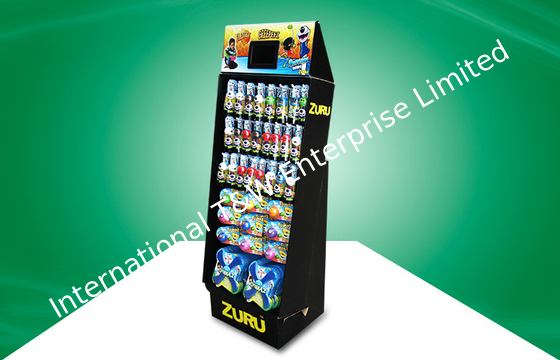 주문 LCD를 가진 아이 장난감 마분지 진열대 Pos 지면 진열대 online manufacture