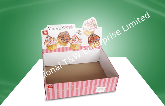 주문 UV 코팅을 가진 주문 컵 케이크 싱크대 진열장 화물 박스 online manufacture