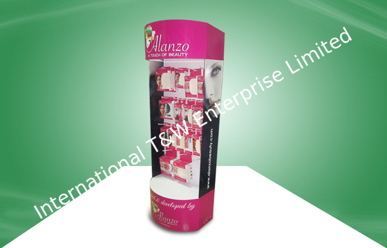주문 화장용 POS 마분지 전시 online manufacture