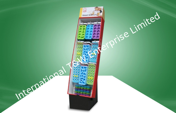 주문 걸이를 가진 꾸준한 주문을 받아서 만들어진 취사 도구 POS 마분지 전시 online manufacture