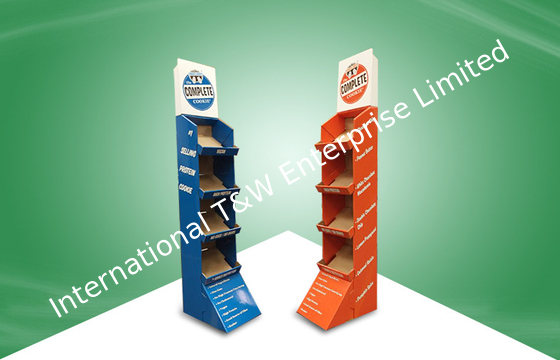 주문 월마트 POS 소매 마분지 전시, 마분지 지면 전시 online manufacture