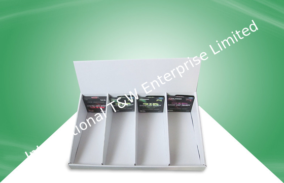 주문 Eco 열쇠 고리를 위한 친절한 마분지 카운터 진열대 UV 코팅 online manufacture