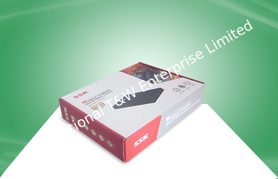 주문 물결 모양 인쇄한 포장 상자는 끝 진공에 의하여 형성된 삽입을 무리를 짓습니다 online manufacture