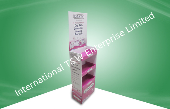 주문 POS 마분지 소매 진열대, 마분지 지면 전시 online manufacture