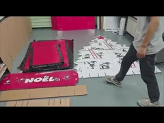 소매점용 맞춤 크리스마스 트리 팔렛 디스플레이