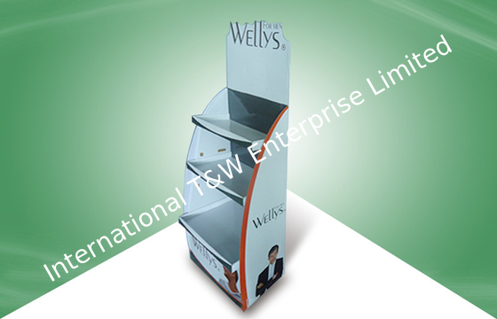 좋은 가격 아름다움 배려 제품을 위한 휴대용 조정가능한 선반 대중 음악 마분지 전시 온라인으로