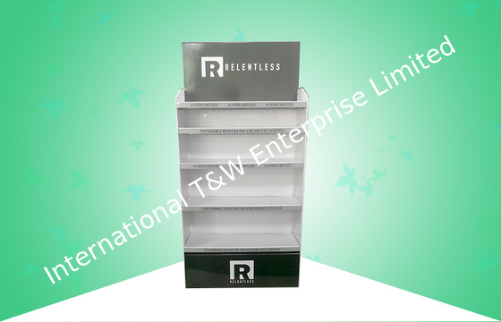 좋은 가격 5 건강 관리 품목/의복을 위한 선반 POP 마분지 진열대 CMYK 오프셋 인쇄 온라인으로