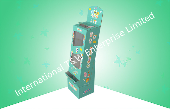 좋은 가격 떨어지는 주머니 POP 마분지 진열대 놀람 장난감을 승진시키기에 4개의 란 온라인으로