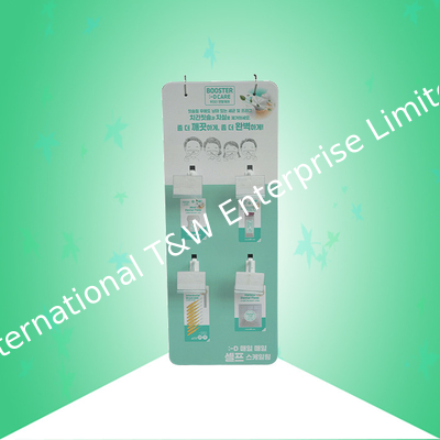 좋은 가격 칫솔을 위한 4C 프린팅 350gsm CCNB 판지로 만드는 행거 진열 온라인으로