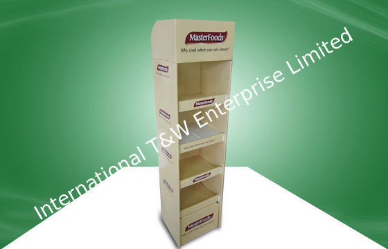 좋은 가격 4개는 Eco 친절하게 서 있는 음식 POP 마분지 전시 마분지 지면을 선반에 놓습니다 온라인으로